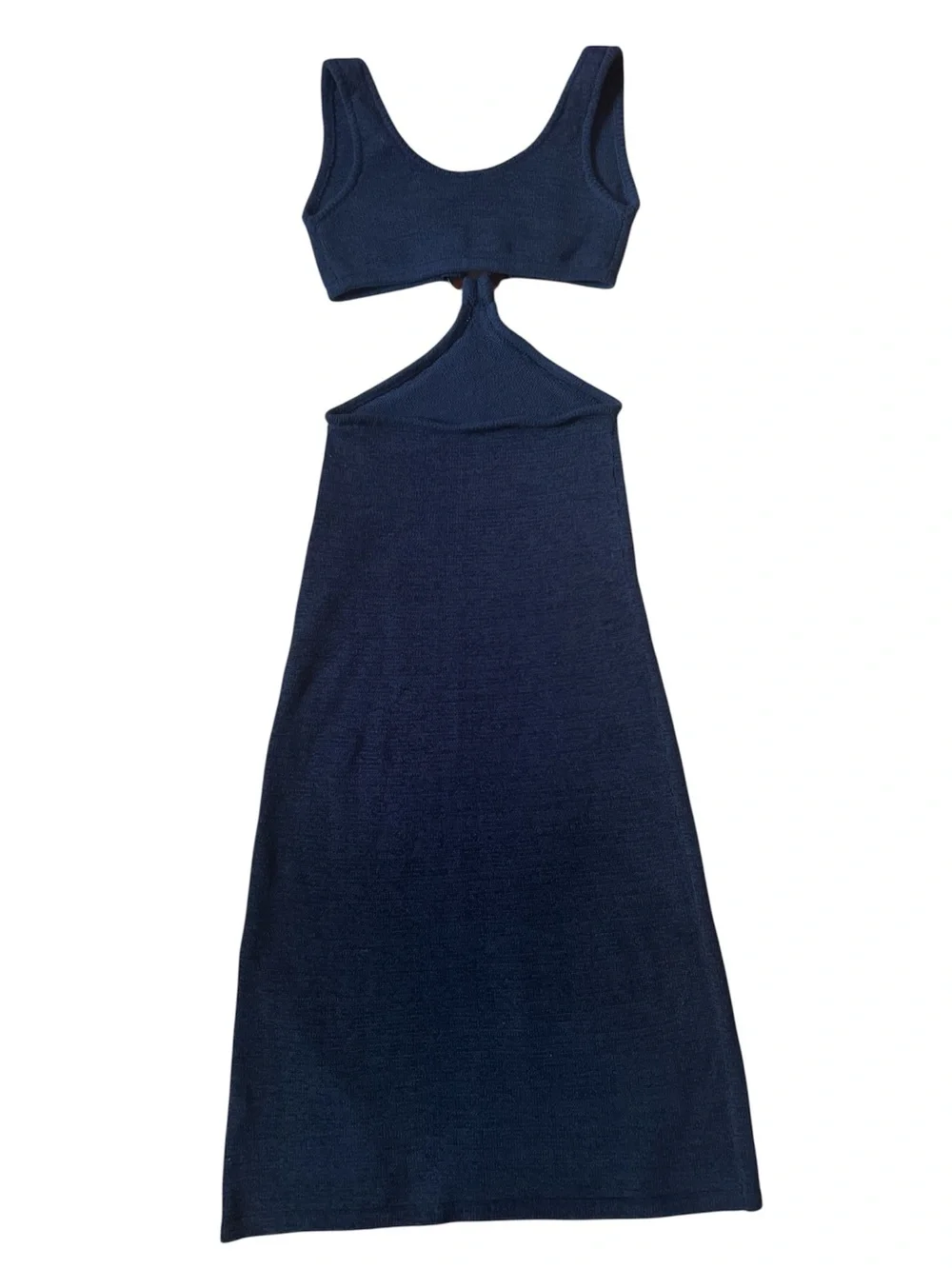 Cult Gaia Bank Knit Midi Dress, in Ink - Picture 5 of 8